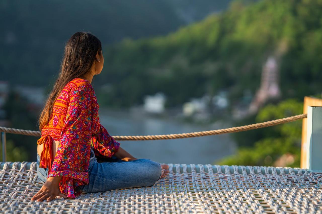 A Pousada Zostel Rishikesh, Laxman Jhula Exterior foto